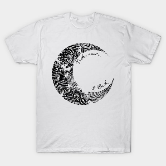 to the moon and back T-Shirt by Jacqui96